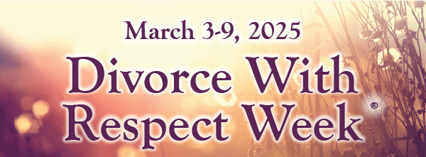 Divorce With Respect Week banner graphic.